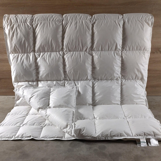 Majestic 4-Seizoenendekbed | Luxe 100% katoenen edelbatist gevuld met 1A 100% Mazurische Ganzendons