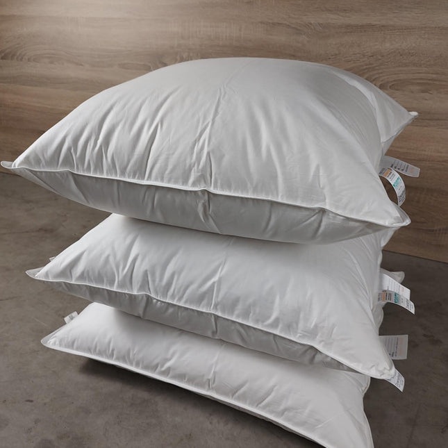 90% Luxe Ganzendonzen Hoofdkussen 60 x 70 - Gold | Soft, Medium (onze bestseller), Firm