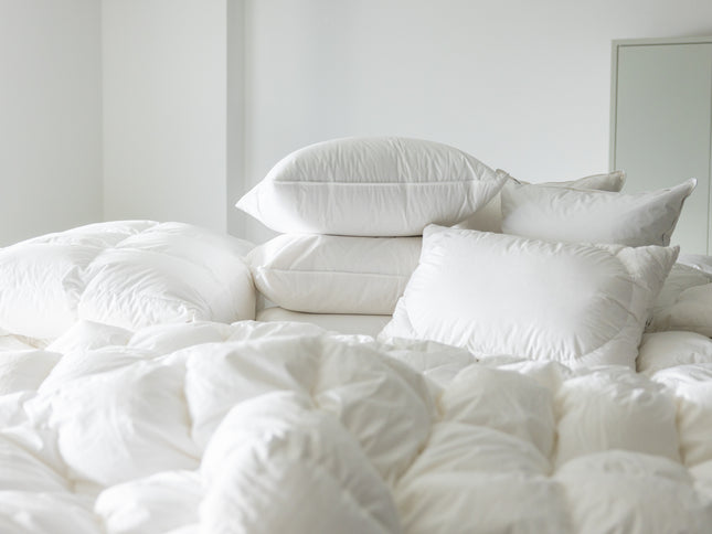 Donzen Hoofdkussen - Silver | Soft, Medium, Firm