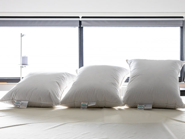 Donzen Hoofdkussen - Silver | Soft, Medium, Firm