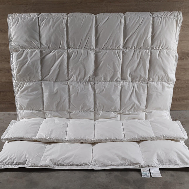 Silver Breeze 4-Seizoenen donzen dekbed | Alles wat Silver is maar voor wie het snel warm heeft (100% Duitse ganzendons)