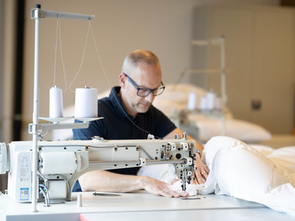 Majestic 4-Seizoenendekbed | Luxe 100% katoenen edelbatist gevuld met 1A 100% Mazurische Ganzendons