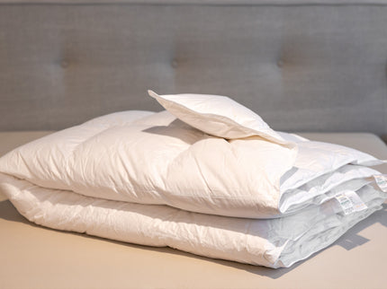1A 100% Poolse Ganzendonzen Dekbed 4-Seizoenen – Gold | Natuurlijk, Rijk Gevuld & Comfortabel Luxe