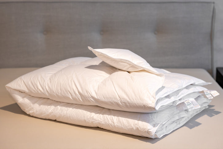 1A 100% Poolse Ganzendonzen Dekbed 4-Seizoenen – Gold | Natuurlijk, Rijk Gevuld & Comfortabel Luxe